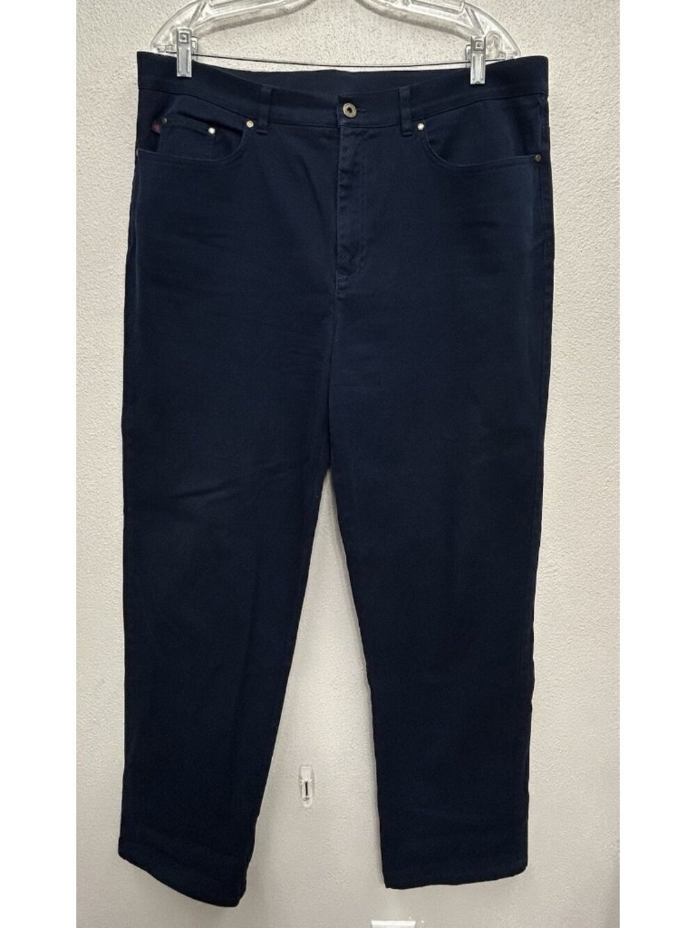 Vtg Lauren Ralph Lauren Corduroy Pants Women’s 16 Navy Blue 36x30 High Rise